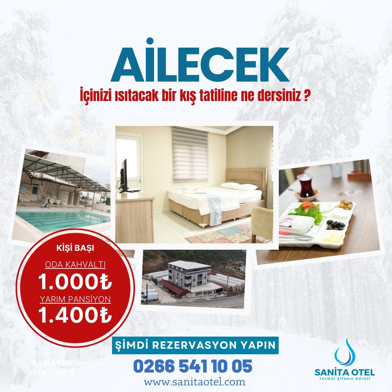 Kışın Sizi Isıtacak Bir Tatil Fırsatı: Sanita Otel