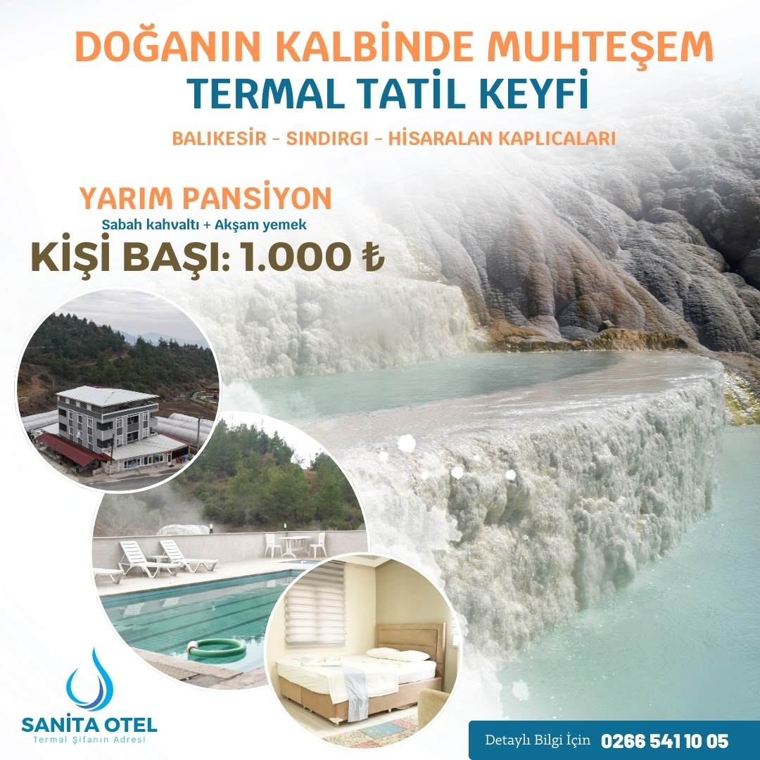 Sanita Otel'de Kaçırılmayacak Kampanya